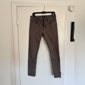 H&M Gray/Brown Slim Fit Jeans
